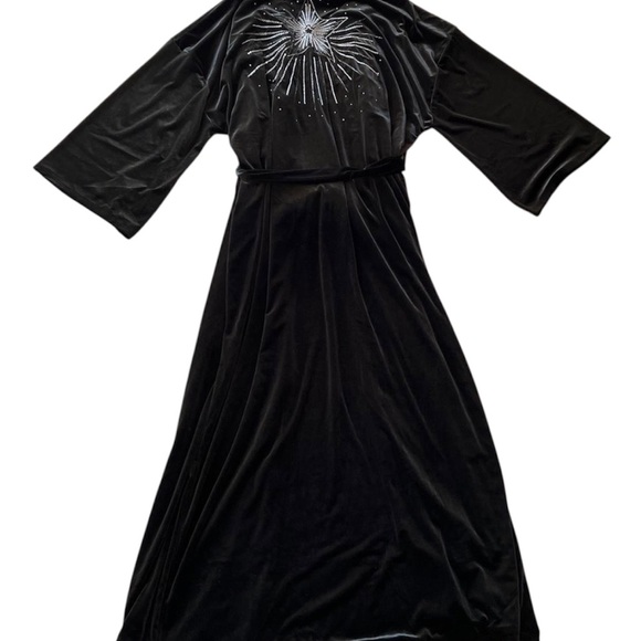 Victoria Secret Very Sexy Starstruck Velvet Embellished Robe - Picture 4 of 6